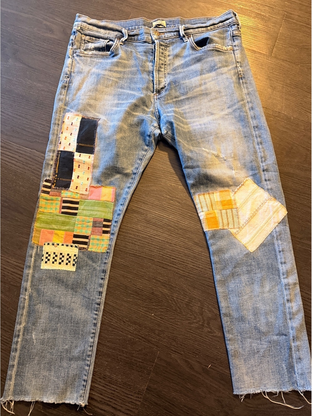 Citizens of Humanity Corey Slouchy Slim Patched Jeans